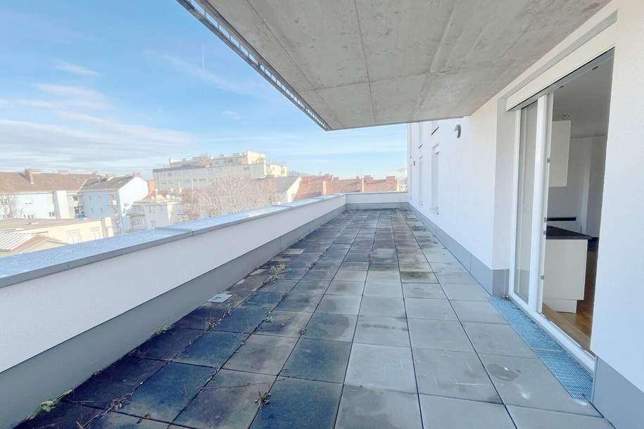 UNGLAUBLICH RIESIGE 55m² TERRASSE! SONNIG STRAHLENDE 2-Zimmer Wohnung! Ab sofort verfügbar!, Wohnung-miete, 796,25,€, 8020 Graz(Stadt)