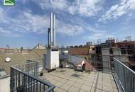 Moderne DG-Wohnung mit Terrasse in ruhiger Spielstraße beim Familienplatz - Mit Einbauküche und Abstellraum! 2014/2015 erbaut!