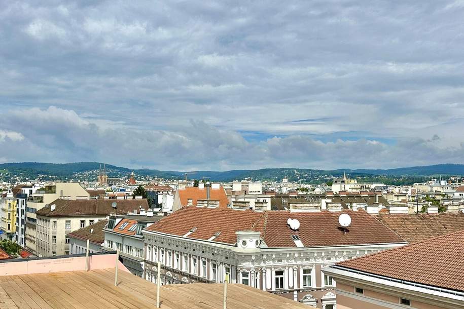 Penthouse-Dachgeschoss mit Dachterrasse und traumhaftem Fernblick über Wien – Erstbezug, Wohnung-kauf, 1.198.000,€, 1160 Wien 16., Ottakring