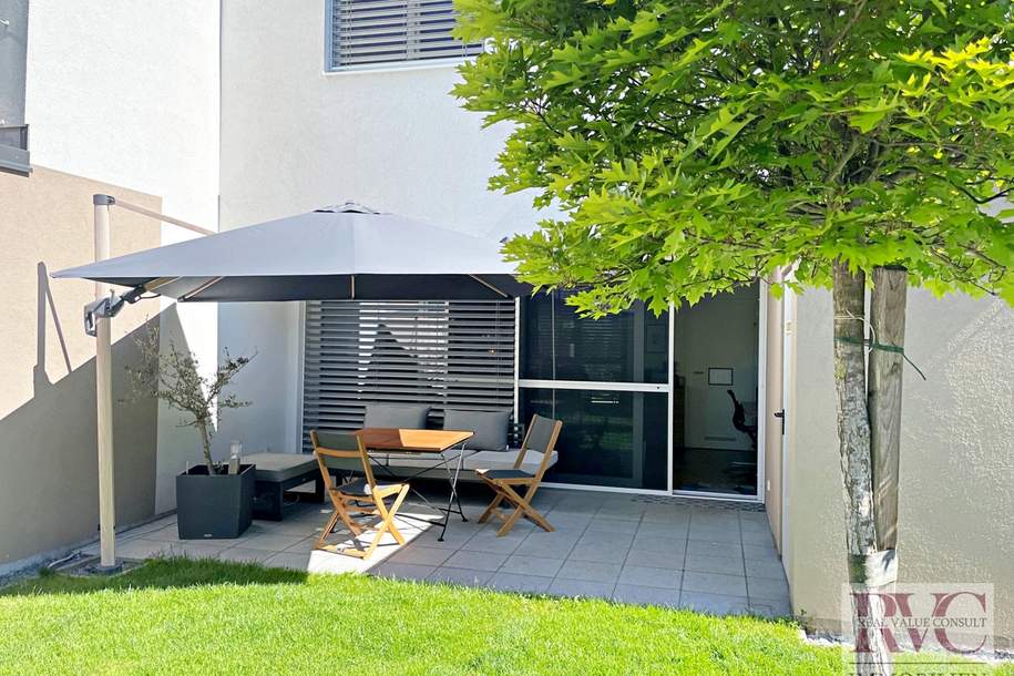 Exklusive Doppelhaushälfte mit Designküche & traumhaftem Garten nahe dem wunderschönen Attersee, Haus-kauf, 649.000,€, 4863 Vöcklabruck