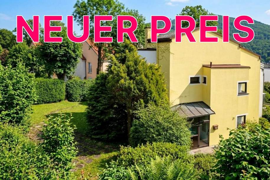 Eckreihenhaus mit traumhaft großem Garten - Einfamilienhauscharakter in zentrumsnaher Aussichtsslage, Haus-kauf, 630.000,€, 3002 Sankt Pölten(Land)