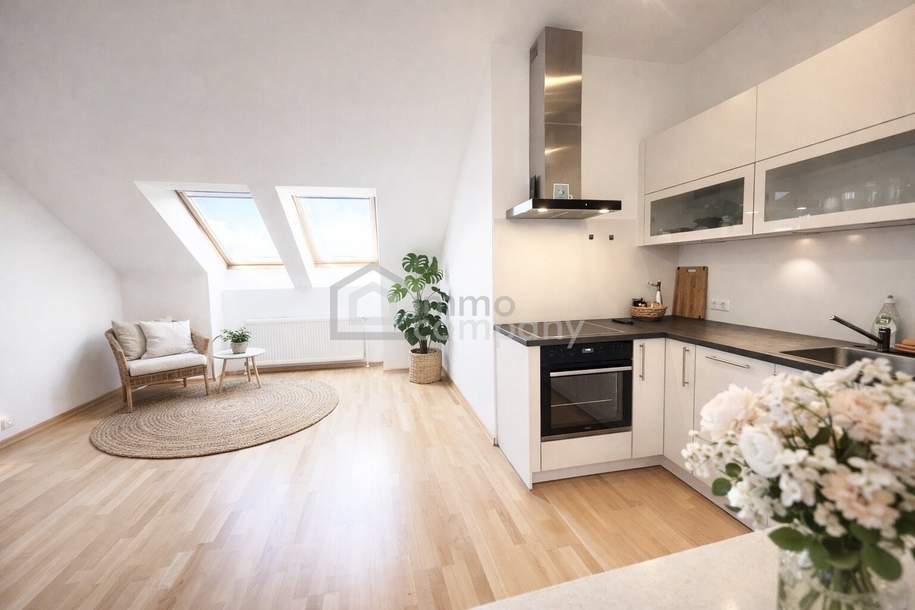 3-Zimmer - Wohnung mit atemberaubendem Blick auf die Stadt im Zentrum des 12. Bezirks! U4 und U6! BB und Schnellbahn, Wohnung-kauf, 293.000,€, 1120 Wien 12., Meidling