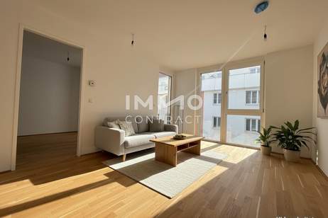 BEIM DONAUUFER: Helle 2-Zimmer-Wohnung mit Westbalkon in zentraler Lage, Wohnung-kauf, 259.500,€, 1210 Wien 22., Donaustadt