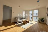 BEIM DONAUUFER: Helle 2-Zimmer-Wohnung mit Westbalkon in zentraler Lage