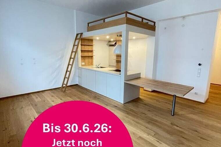 Nähe Naschmarkt: 1-Zimmerwohnung im DG-Ausbau eines stilvollen Altbaus, Wohnung-kauf, 299.000,€, 1050 Wien 5., Margareten