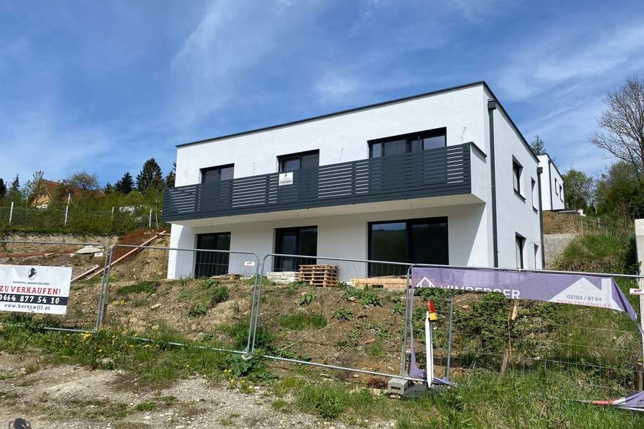 Neubau-Doppelhaushälfte in Pressbaum - Modernes Wohnen mit Garten und Carport, Wohnung-kauf, 399.000,€, 3021 Sankt Pölten(Land)