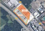 Neubau-Logistikhalle im Norden Wiens an der A22