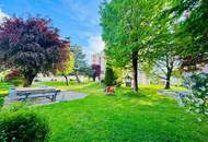Familienfreundliche 4-Zimmer-Wohnung mit Tiefgaragenabstellplatz, Loggia, Gartenanlage & nachhaltiger Heizung