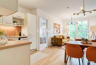 Stilvolle 2-Zi-Wohnung Erstbezug, Loggia, Terrasse, U-Bahn-Nähe, Tiefgarage, Provisionsfrei.