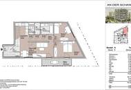 Penthouse mit riesiger Dachterrasse nahe Kagran und Alte Donau - Erstbezug