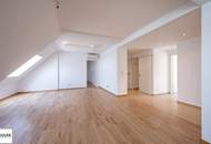 *ab 15.8.* Gut aufgeteilte, helle Dachgeschosswohnung (~ 104 m²) in der Gerlgasse mit vielen Extras!
