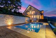 Exklusives Wohnhaus mit Panoramablick, Pool & Home-Spa am Magdalensberg