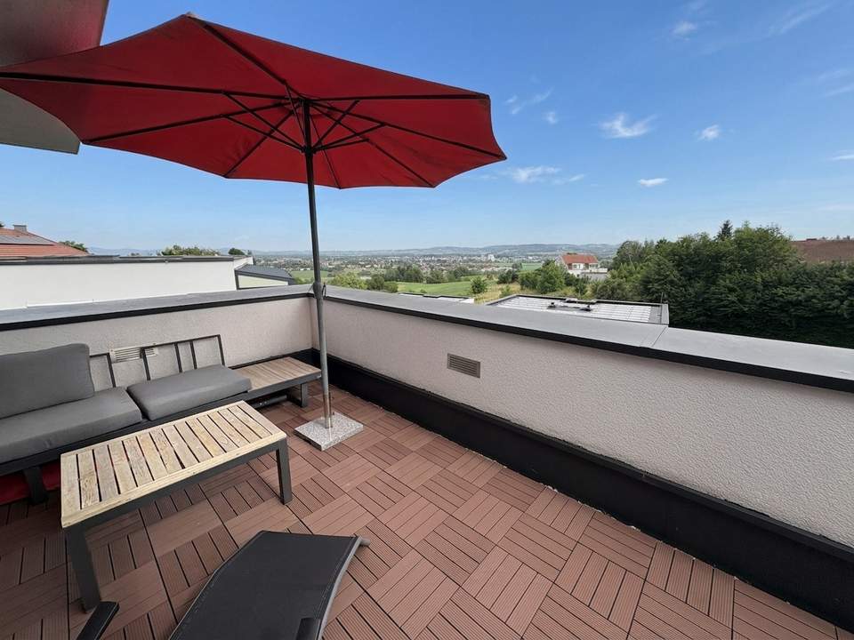 3-Zimmer-Wohnung in ruhiger Aussichtslage mit großer Terrasse (34/4)