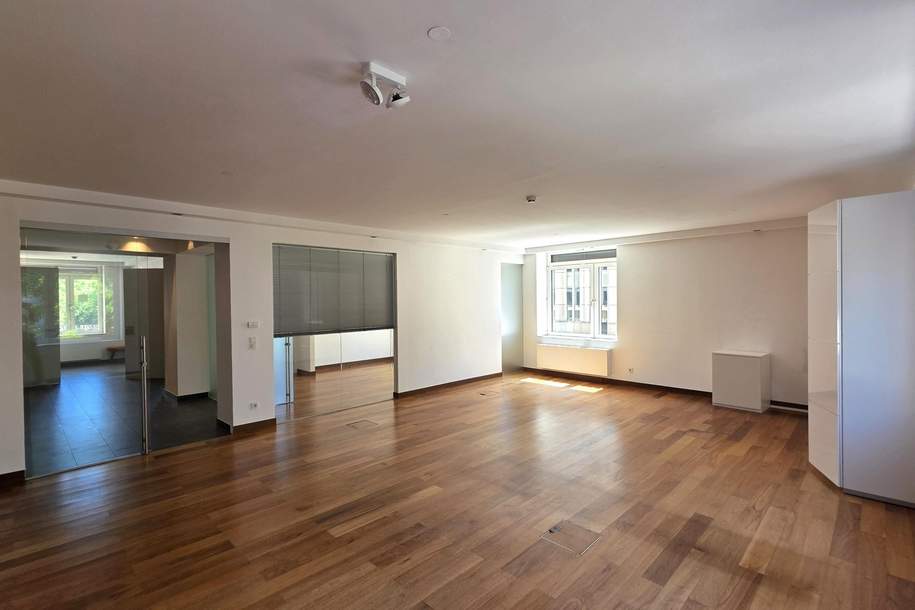 Bezugsfertige Bürofläche mit Concierge-Service + sehr repräsentative Lage + Balkon (Nettomiete), Gewerbeobjekt-miete, 3.369,60,€, 1010 Wien 1., Innere Stadt