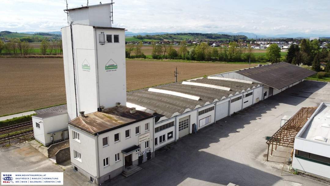 Großzügige Industriehalle in St. Valentin - 1311 m² zur Miete für Ihre Geschäftsideen, inkl. Büroräume auf 2 Etagen