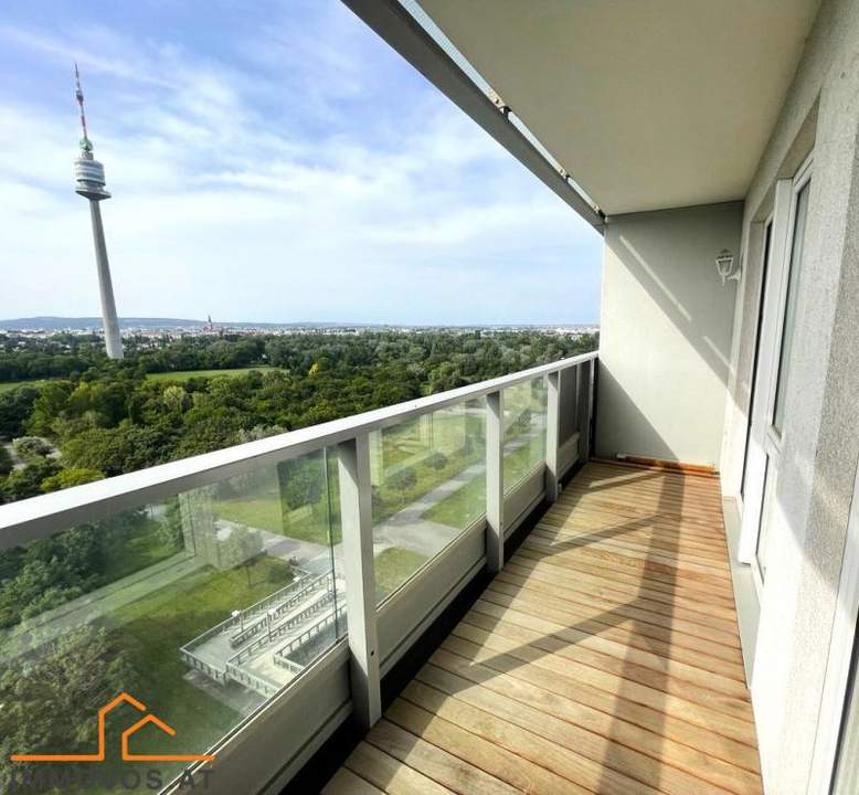 *** 3-ZIMMER-WOHNUNG MIT DEM BLICK AUF + DONAUPARK + 2 LOGGIEN + NÄHE UNO-CITY ***