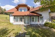Panoramalage über den Dächern von Oberafiesl – Großzügiges Zweifamilienhaus mit viel Ausbaupotenzial
