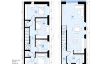 Moderne Doppelhaushälfte in Kottingbrunn: Ihr Erstbezug mit Garten und Terrasse in ruhiger Lage - hochwertige Bauweise und nachhaltige Energieversorgung