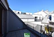 Über den Wolken .... Erstbezug im DG mit Terrasse und Küche in Bestlage unweit der U1 - Kagraner Platz - sofort beziehbar