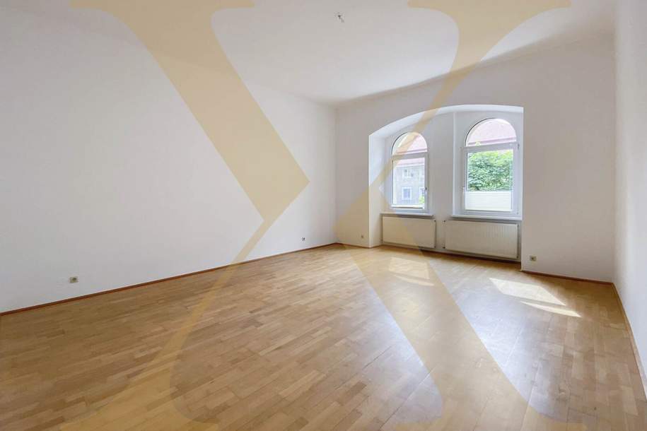 Gemütliche 2-Zimmer-Altbauwohnung mit ca. 16m² großen Balkon nahe der Linzer Promenade zu vermieten!, Wohnung-miete, 999,00,€, 4020 Linz(Stadt)