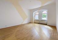 Gemütliche 2-Zimmer-Altbauwohnung mit ca. 16m² großen Balkon nahe der Linzer Promenade zu vermieten!