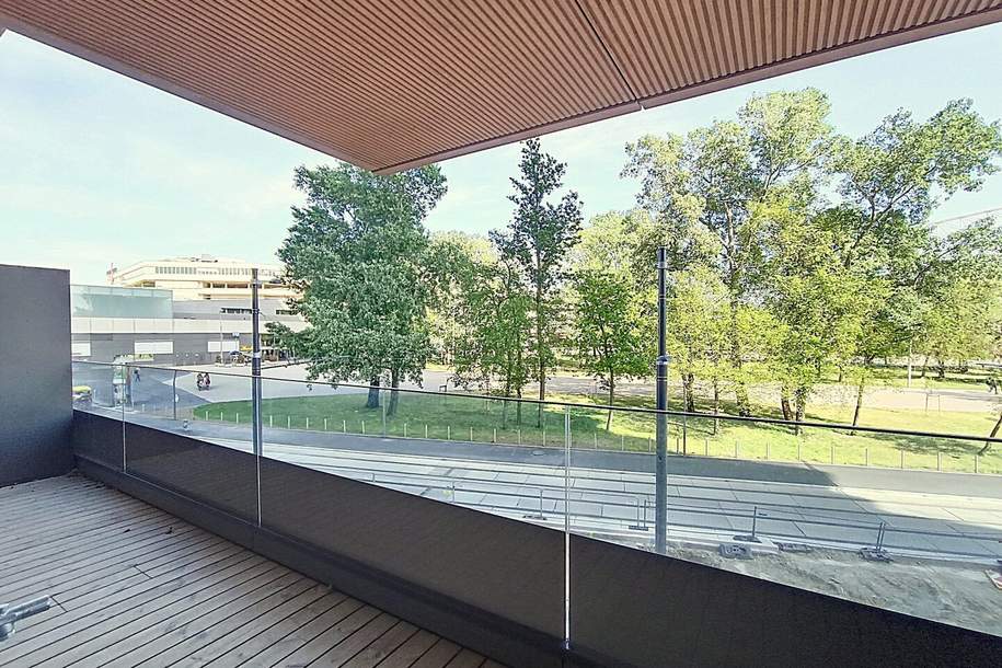 Exclusive, modern, urban - Wohnung für höchste Ansprüche in "Grünblick Tower". Erstbezug mit großer Terrasse., Wohnung-miete, 1.480,00,€, 1020 Wien 2., Leopoldstadt