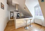 Provisionsfrei: Penthouse Apartment mit Dachterrasse in der wunderschönen Stuckgasse, mitten in Wien Neubau!