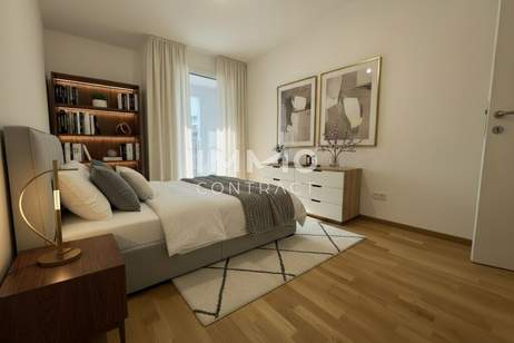 Lichtdurchfluteter Erstbezug: 3-Zimmer mit Loggia und Weitblick in top Lage!, Wohnung-kauf, 299.100,€, 1120 Wien 12., Meidling