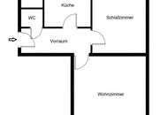 ab sofort: praktisch aufgeteilte 2 Zimmer Wohnung in der Nauseagasse - Nähe Ottraking !