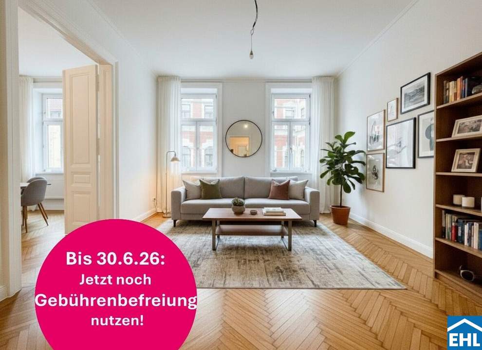 2,5 Zimmerwohnung in Wiener Altbau Nähe Türkenschanzpark