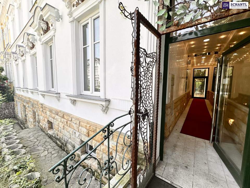 Exklusiv: Stilvolle Zinsvilla in Währing mit drei autarken Wohneinheiten