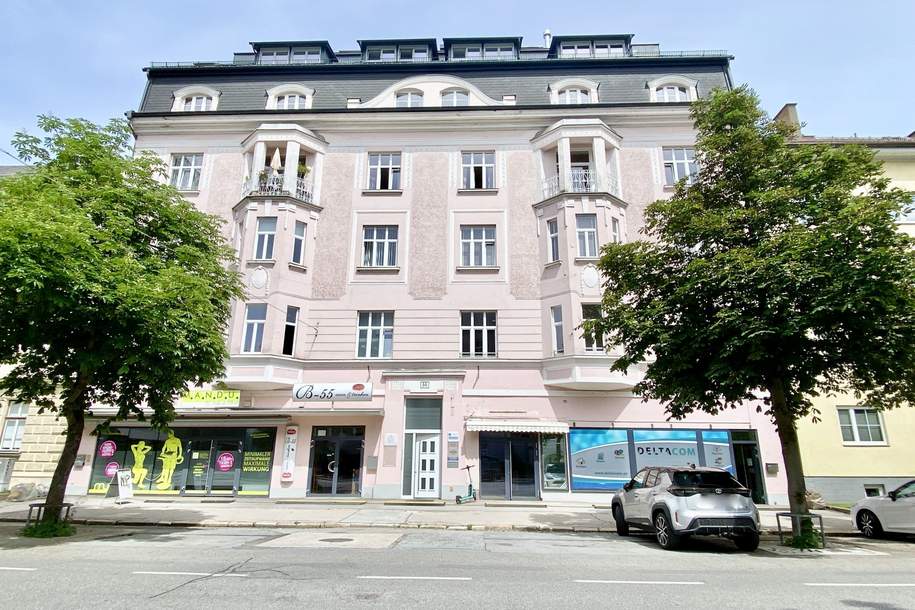 Klagenfurt - Bahnhofstr. vis-á-vis der Wirtschaftskammer: Geschäftsfläche - Keine Gastronomie!, Gewerbeobjekt-miete, 1.376,76,€, 9020 Klagenfurt(Stadt)