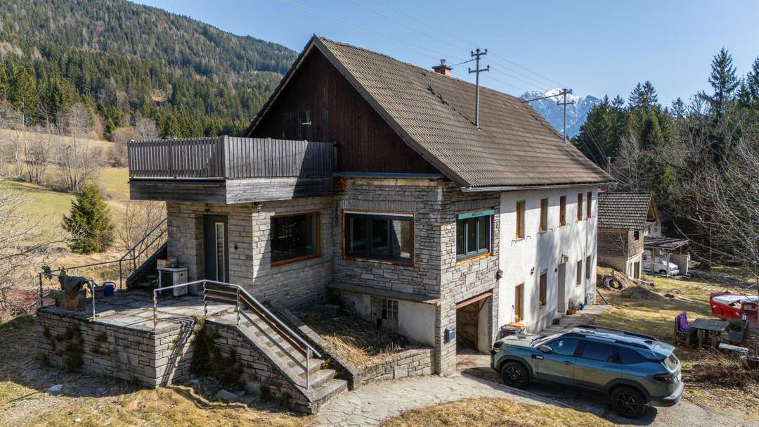 Naturidyll mit großem Grundstück – Haus mit Ausbaupotenzial in Kerschdorf