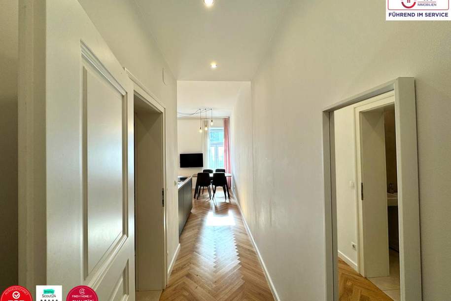 So gut wie neu - Grundsanierte Altbauwohnung, Wohnung-kauf, 279.000,€, 1200 Wien 20., Brigittenau