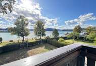 1. ATTERSEE-PANORAMA PUR – Traumhafte 2-Zimmer-Wohnung mit Blick auf Schloss Kammer.