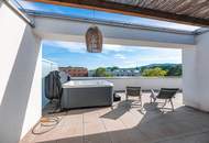 Traumwohnung mit 50 m² Dachterrasse, E-Ladestation und Topausstattung
