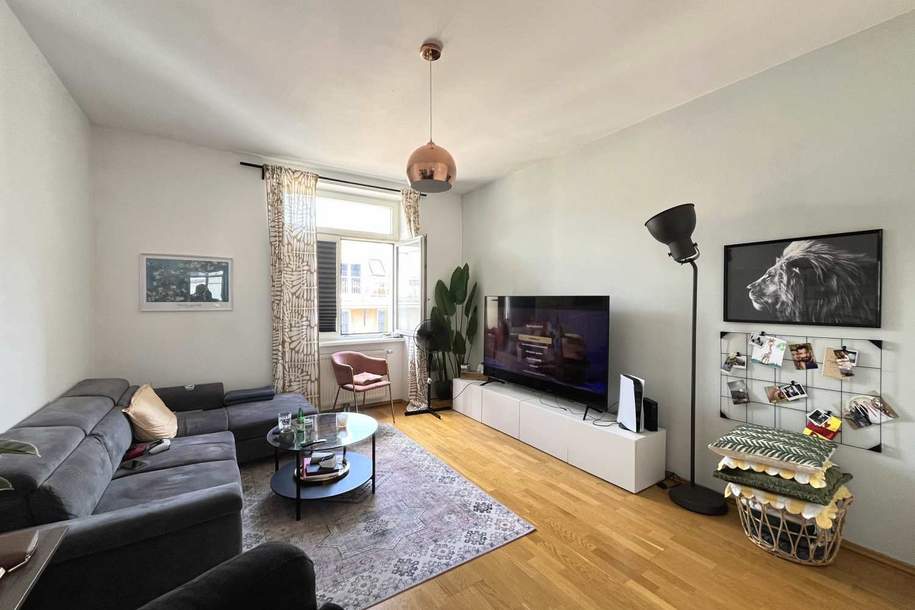 € 1850,- pro Quadratmeter - unbefristet vermietete Einraumwohnung inkl. Loggia!, Wohnung-kauf, 99.000,€, 1100 Wien 10., Favoriten