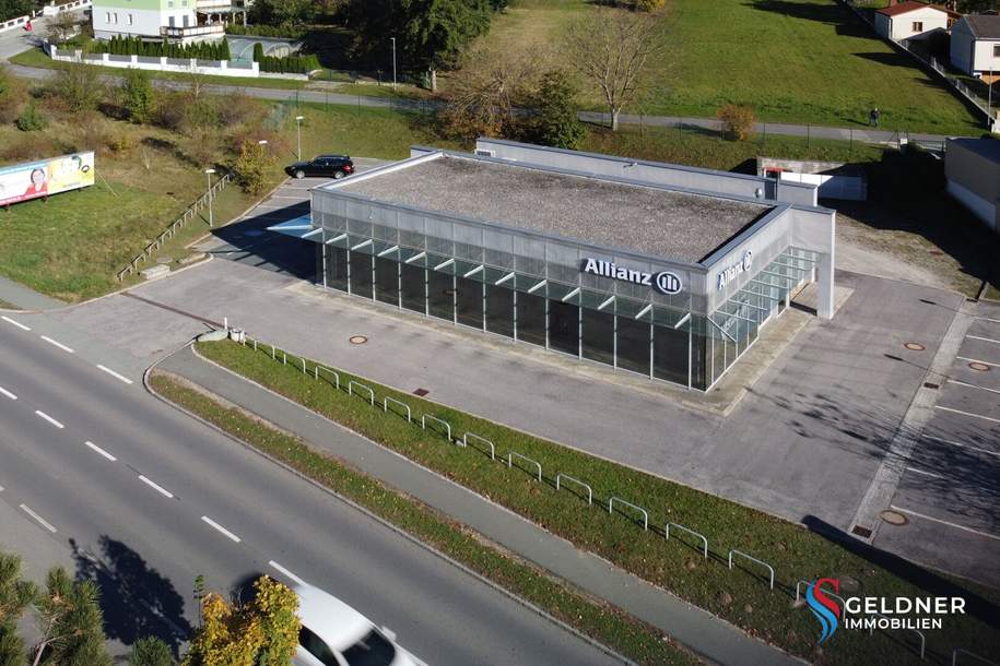 TOP Standort in Oberpullendorf ! Halle - Ausstellungsfläche - Arztpraxis - viele Parkplätze vorhanden, Gewerbeobjekt-legalform.mietkauf, 595.000,€, 7350 Oberpullendorf