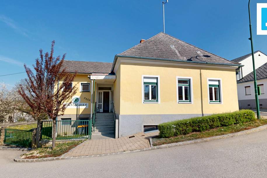 Ehemalige Volksschule mit Entwicklungspotenzial – vielseitiges Wohn- und Geschäftsobjekt, Haus-kauf, 118.000,€, 7435 Oberwart