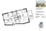 Hell und modern mit Balkon in ruhiger, zentraler Lage!