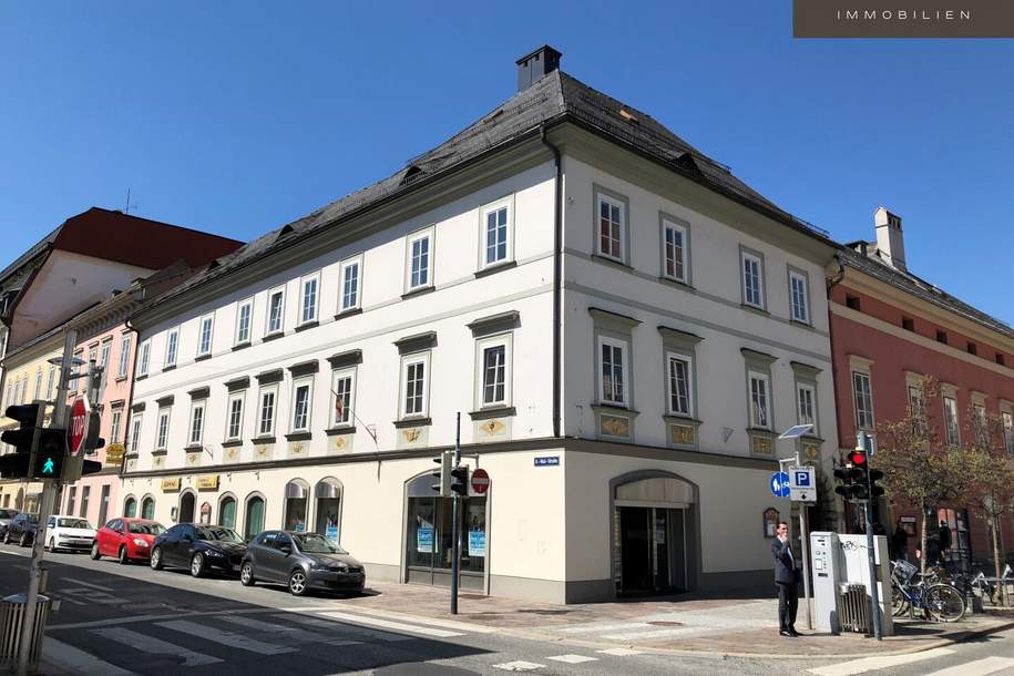 | STILVOLLER ALTBAU | BEWILLIGTE AUSBAUPLANUNG FÜR DAS DACHGESCHOSS | TOP LAGE, Gewerbeobjekt-kauf, 2.490.000,€, 9020 Klagenfurt(Stadt)