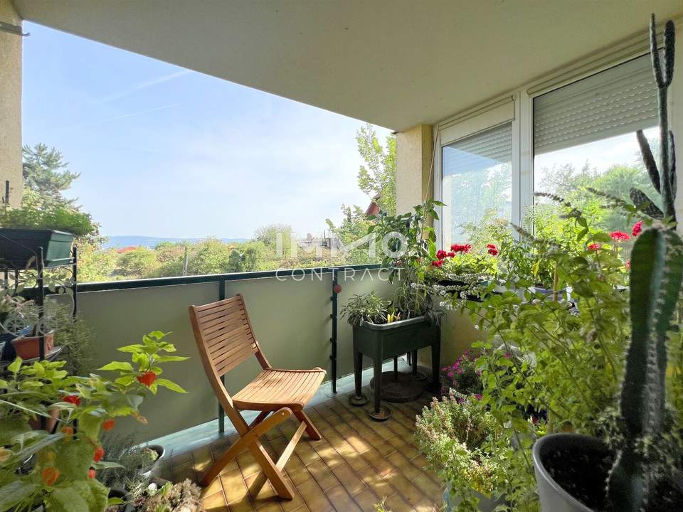2-Zimmer-Wohnung mit SW-Loggia & Grünblick in ruhiger Lage