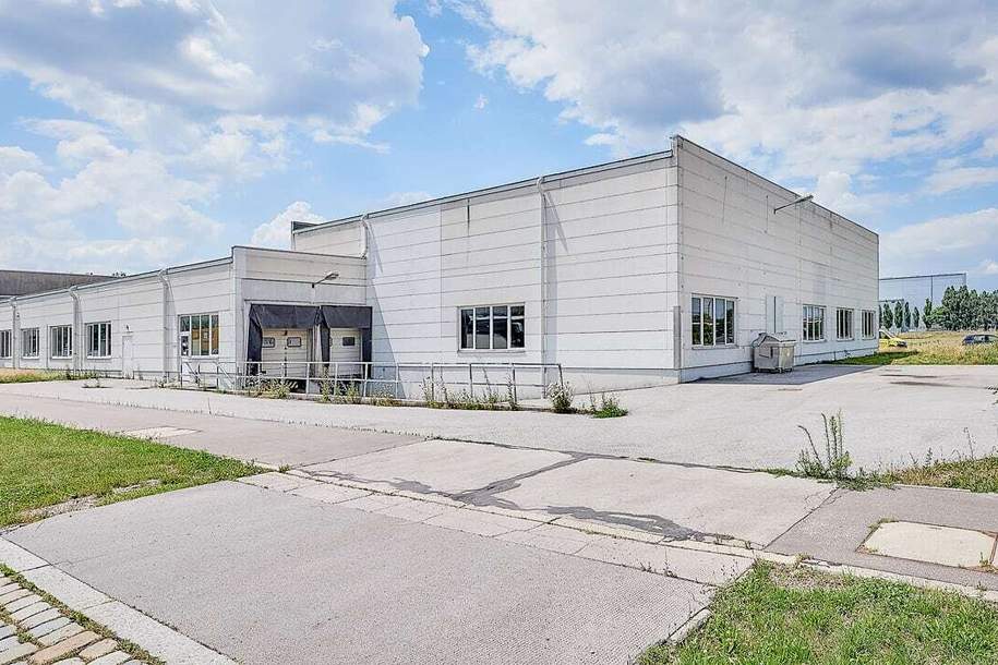 Halle mit 700qm Nutzfläche und 150qm Nebenräume in 1210 Wien – ideal für Lager, Produktion und Logistik, Gewerbeobjekt-miete, 11.600,00,€, 1210 Wien 21., Floridsdorf