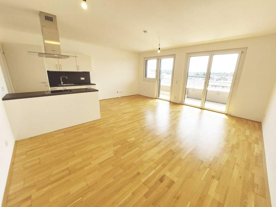 Neubauwohnung mit 3 Zimmern, Terrasse und Loggia - im Zentrum von St. Pölten