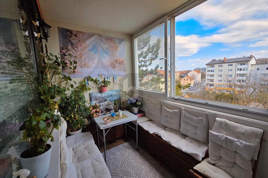 LICHT, RUHE & LEBENSQUALITÄT MIT LOGGIA & GARAGENPLATZ, Wohnung-kauf, 269.000,€, 8020 Graz(Stadt)