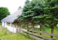 Altes Stein-Holzblockhaus mit großem Garten in idyllischer Lage - perfekt für Naturliebhaber und Golfer!