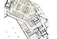 Food-Court im modernen Bürokomplex - TwentyOne