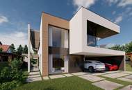Rohbau einer Luxusvilla in beliebter Siedlungslage