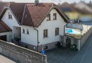 großzügiges, modernisiertes Einfamilienhaus mit Swimming Pool, Keller &amp; Garage in Bruck an der Leitha