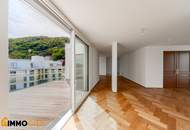 EXKLUSIVE PENTHOUSE-RESIDENZ DIREKT AM WASSER – CA. 363 M² &amp; RUND 485 M² PRIVATE FREIFLÄCHEN | THE SHORE, 1190 WIEN